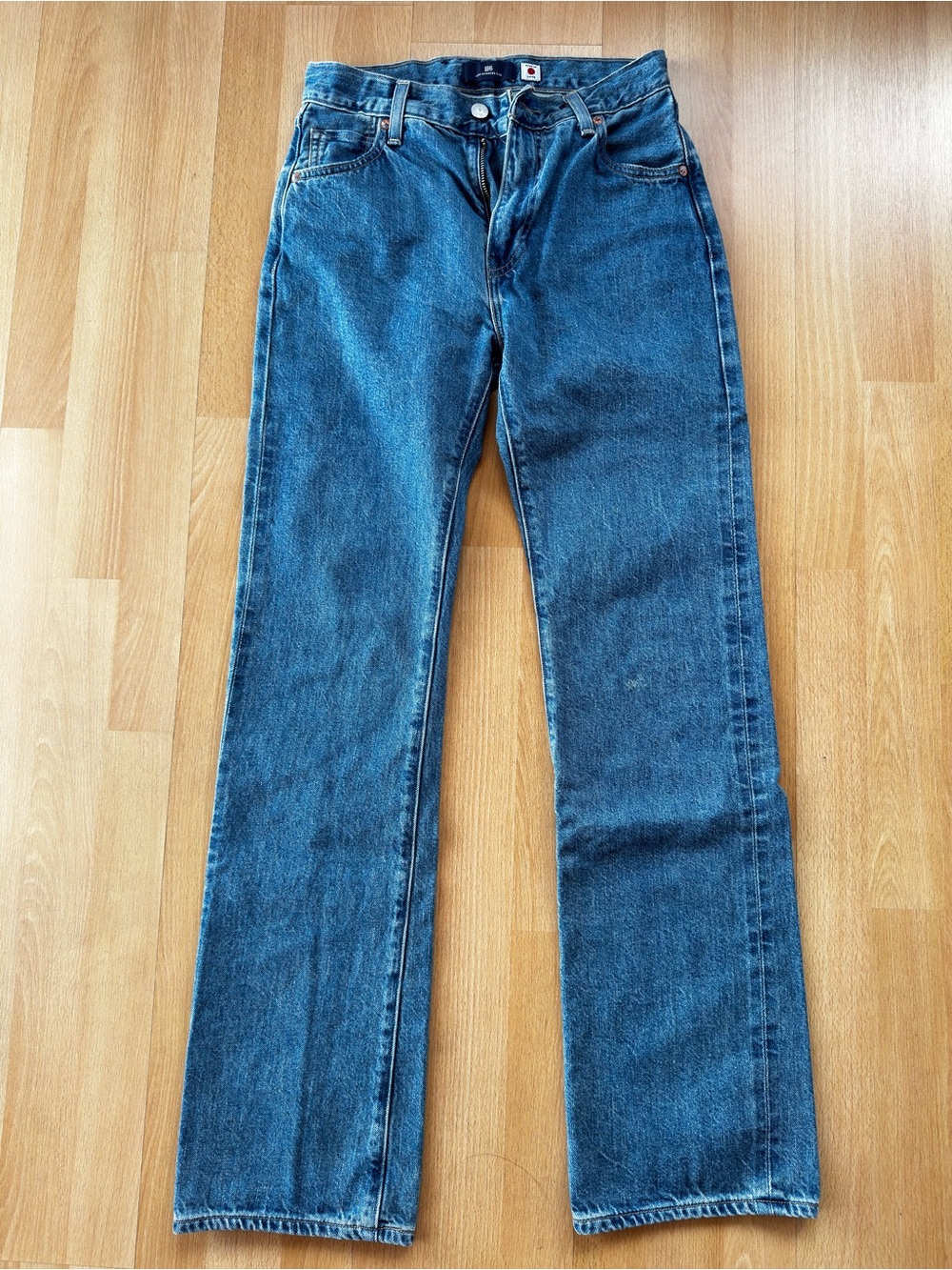 Women’s Levi’s Japanese Selvedge Plank Straight Fit Blue Tab